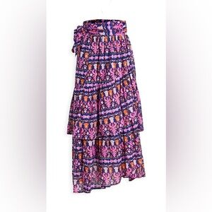 BANJANAN Women’s Wrap Maxi Skirt